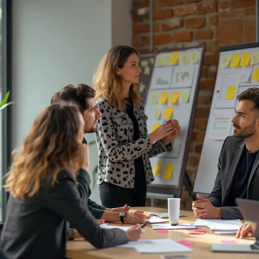 Equipo de FinanzasPro en Sesión Estratégica